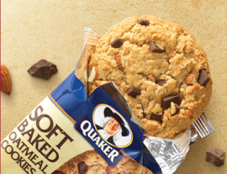 FREE Quaker Soft Baked Cookie sample - Military only Quaker12