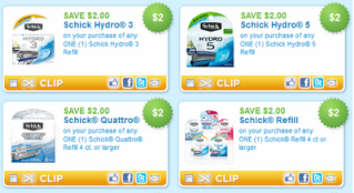 Schick Products Printable Coupons Schick14