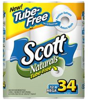 $1.50 off Scott Naturals Tube Free Bath Tissue Printable Coupon Scott-10