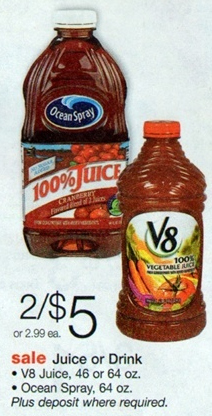 B1G1 FREE Ocean Spray Juice Printable Coupon + Walgreens Deal Scree146