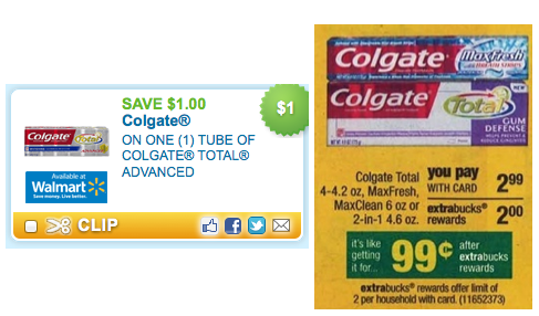 FREE Colgate Total Toothpaste at CVS starting 4/15 Scree168