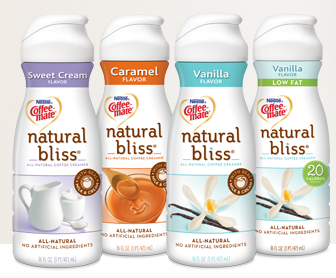 $1/1 Coffee-Mate Natural Bliss Creamer Print/Mail Coupon Scree191