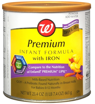 Walgreens Brand Infant Formula 23.4 oz. only $6.24 Screen66