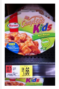$1/2 Hormel Compleats Meal Printable Coupons + Walmart Deals Screen96