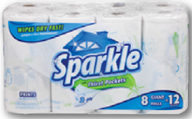 $1.50 off Sparkle Paper Towels Printable Coupon at Family Dollar Sparkl10