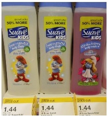  $1/2 Suave Body Wash Coupon = $.94 at Target Suave-12