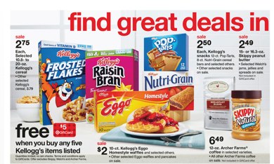 Target Deal: 10 Boxes of Cereal + 2 Gallons of Milk for as low as $.50!!! Target10
