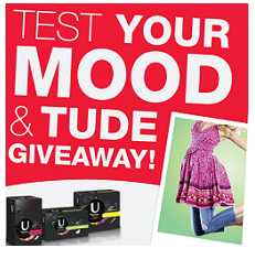 Kotex Test Your Mood and Tude IWG/Sweepstakes ends 7/27 Tudesw10