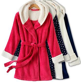 Kohl's: Dearfoam Plush Hooded Short Wrap Robe as low as $6.72 Shipped! Untitl11