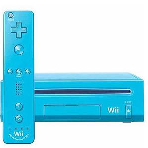 Walmart.com: Nintendo Blue Wii for only $99 Shipped to store TODAY Only! Wii-bl10