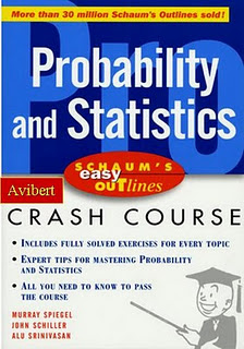 Probability and Statistics Schaum´s easy outlines by Murray R. Spiegel, John Schiller and R. Alu Srinivasan Schaum10