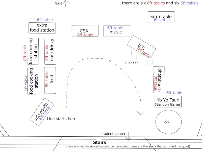 Fall Festival Sept 28; 1:00pm; Quad Map1010