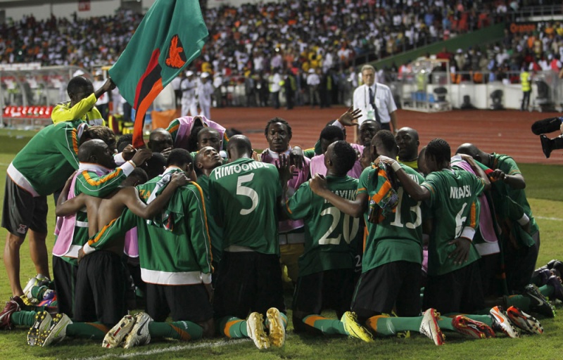 ZAMBIE - COTE D'IVOIRE: 0-0 (8 TAB à 7) Zambie10