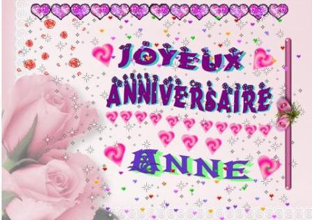 Bon Anniversaire Anne Bon Anniversaire Anne