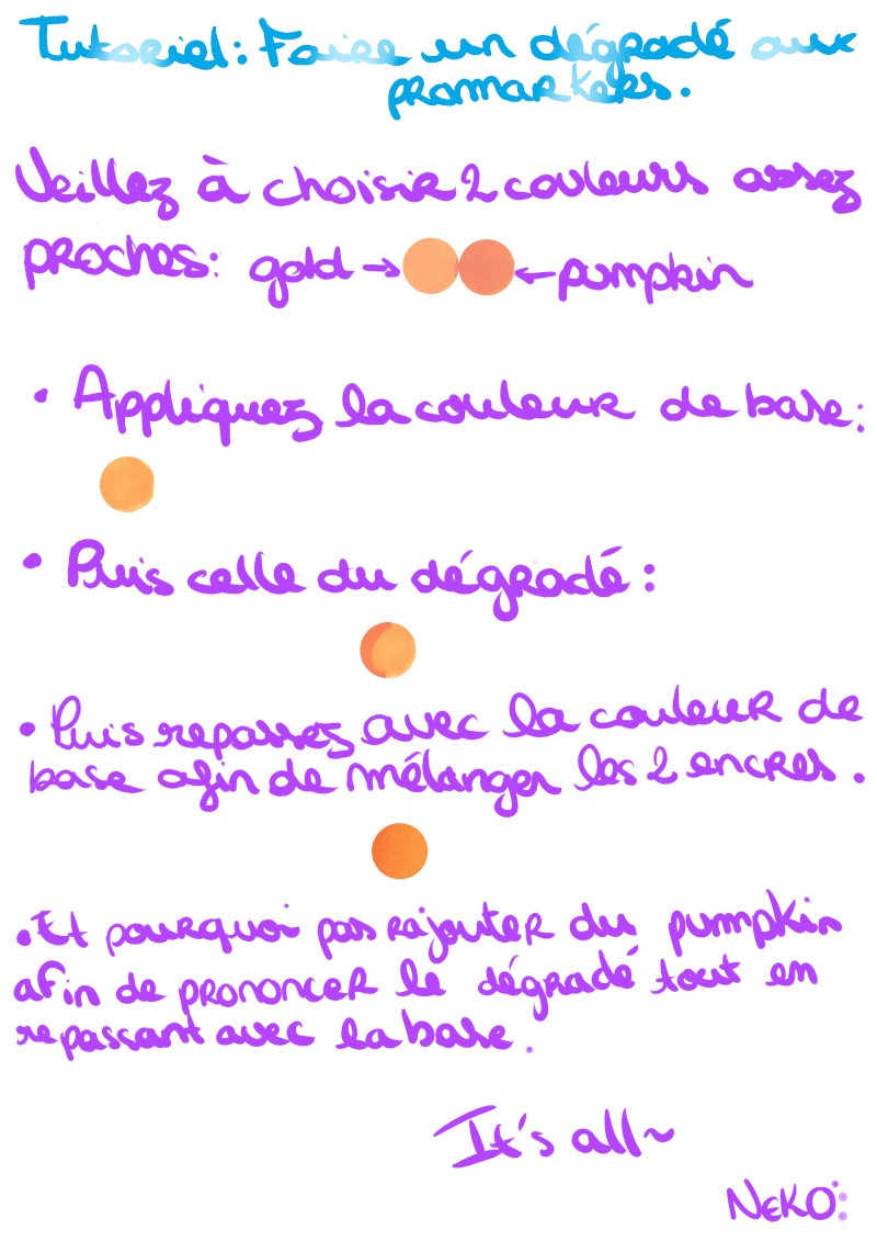 [Tuto] Dégradé aux promarkers ~ Ans_ti10