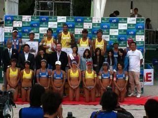 Tokyo Open Beach Volleyball event Rina1113