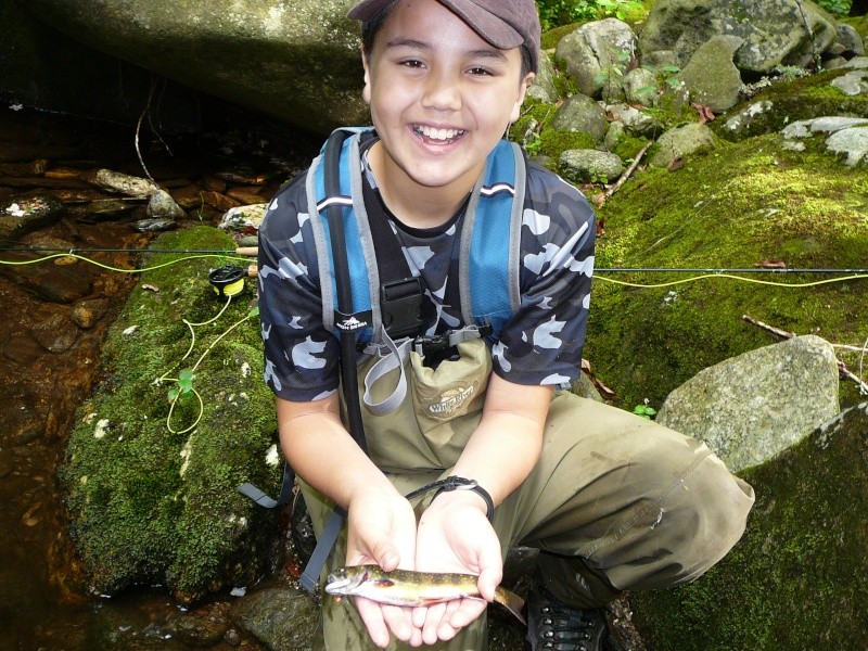 Mark's First Wild Trout P1060311