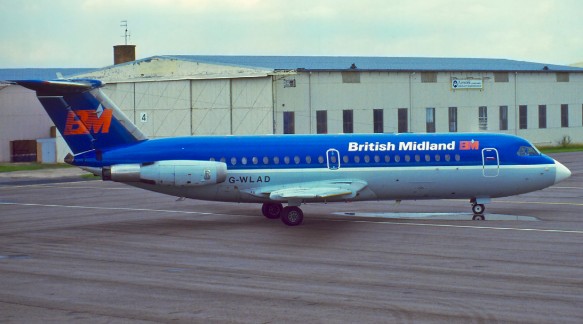 Bac 1-11 British Midland Airfix 1/144 Screen89
