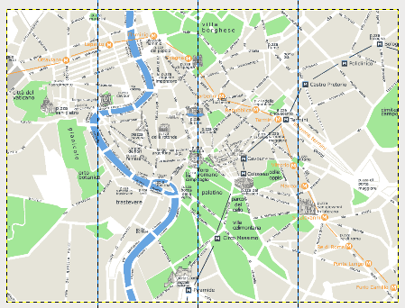 Gimp: Mapa con dobleces 3D 310