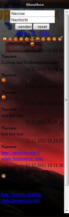 shoutbox* - Shoutbox ohne Webspace einbinden? Shoutb11
