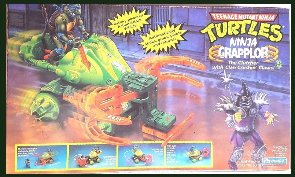 Tortues Ninja / Teenage Mutant Ninja Turtles (Playmates) 1987-1997 Grappl10