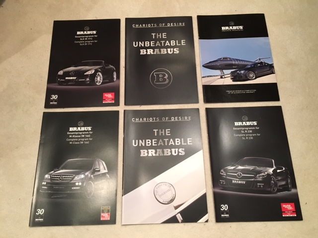 Vends brochures Brabus et Mercedes Fullsi11