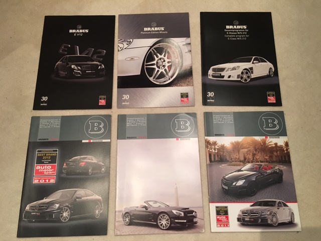 Vends brochures Brabus et Mercedes Fullsi12