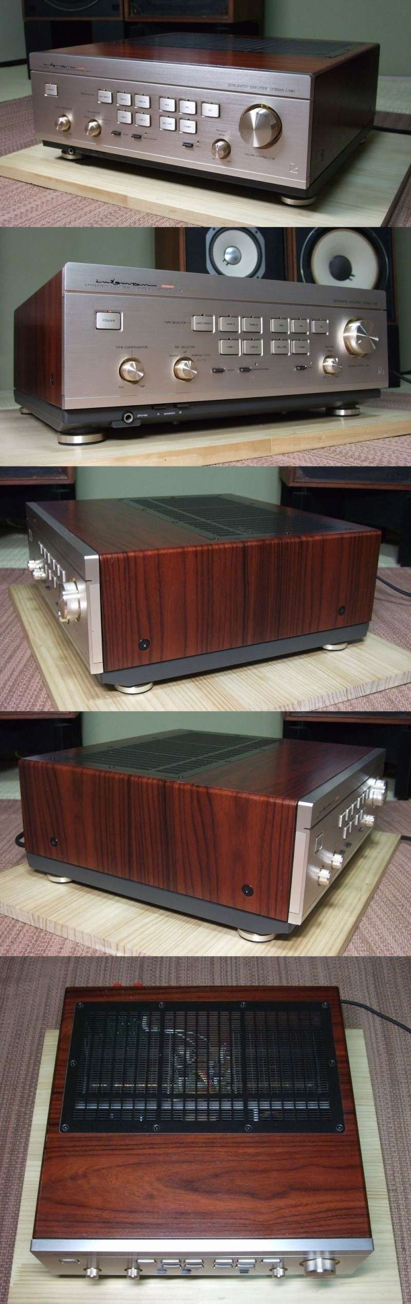 Luxman L-540 Integrated amplifier Bbe910
