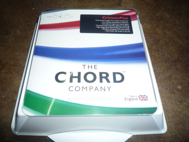 Chord Company Codac Silver Plus (New) P1030177