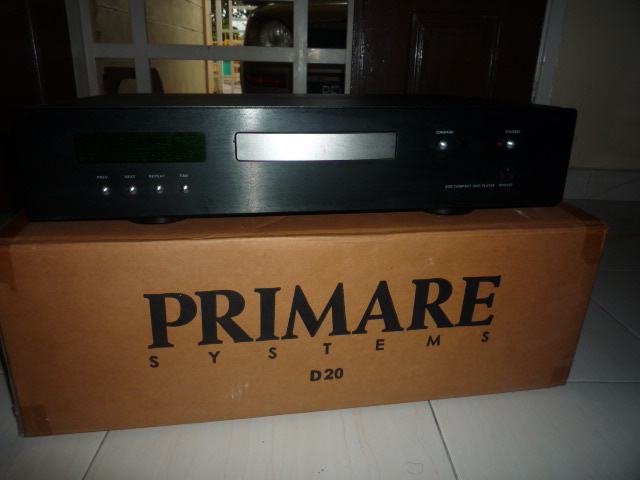 Primare D20 CD Player (Used)SOLD P1030441