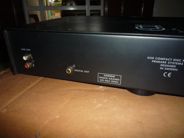 Primare D20 CD Player (Used)SOLD P1030442