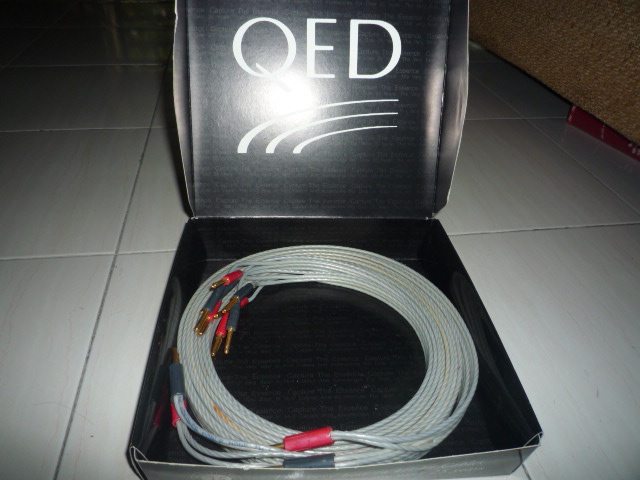 QED Silver Anniversary Bi-Wire Speaker Cable (Used)SOLD P1030448