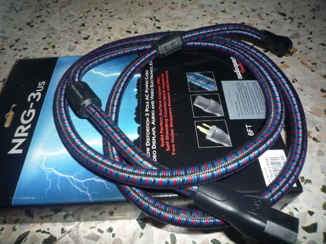 Audioquest NRG-3us Power Cable (Used) P1030525