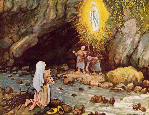 Une minute avec Marie‏: Prière de Sainte Bernadette  Oy44f811
