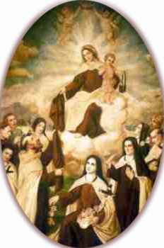 Une minute avec Marie‏: Le scapulaire de Notre-Dame du Mont Carmel  Scapul10