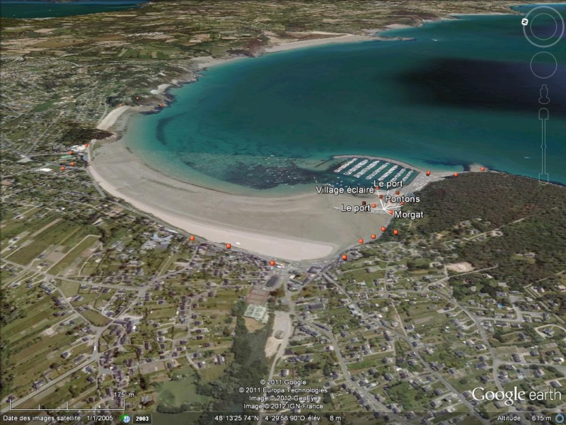 Votre onglet LIEUX PRÉFÉRÉS sur le logiciel Google Earth - Page 2 Morgat11