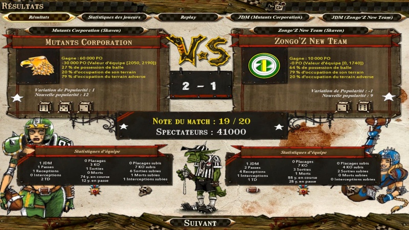 [1/2] [Bad Coach] Zongo'Z New Team 1 - 2 Mutants Corp [Good Coach] Blood165