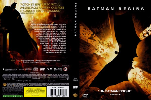 Batman Begins réalisé par Christopher Nolan 2005 28496710