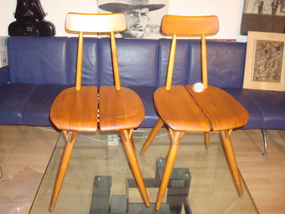 chaise en bois design a identifier Tapiov10