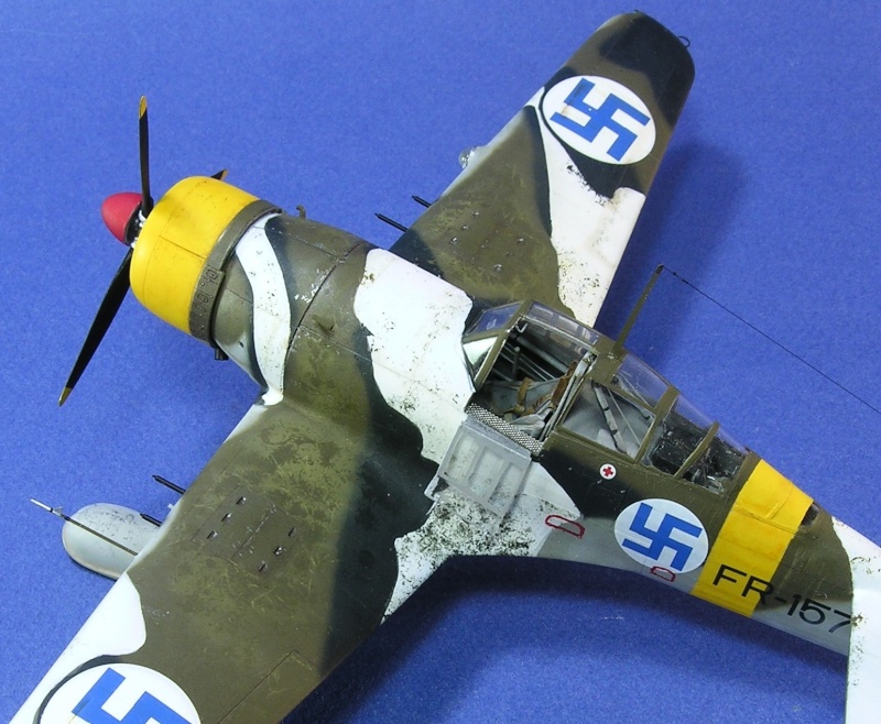 [SPECIAL HOBBY] 1/48 - FOKKER D.XXI 4. SARJA (TWIN WASP) FR157, 1/LeLV30, RÖMPÖTTI, JANVIER 1943  (dxxi) - Page 2 Dscn8562