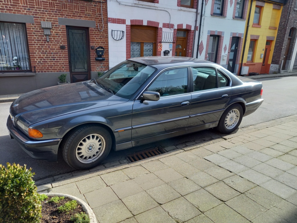 BMW 728i de 1996, Fjordgrau et boîte manuelle. 20210211