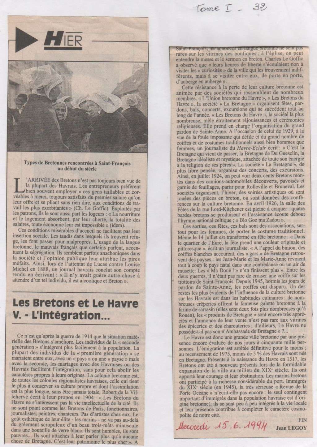 bléville - Hier, Le Havre par Jean LEGOY - Page 4 Les_br10