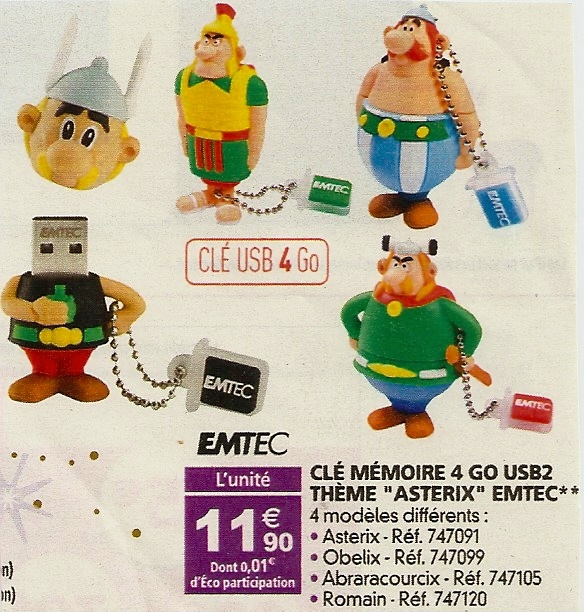  Clé USB Astérix en 3D Cla_us10