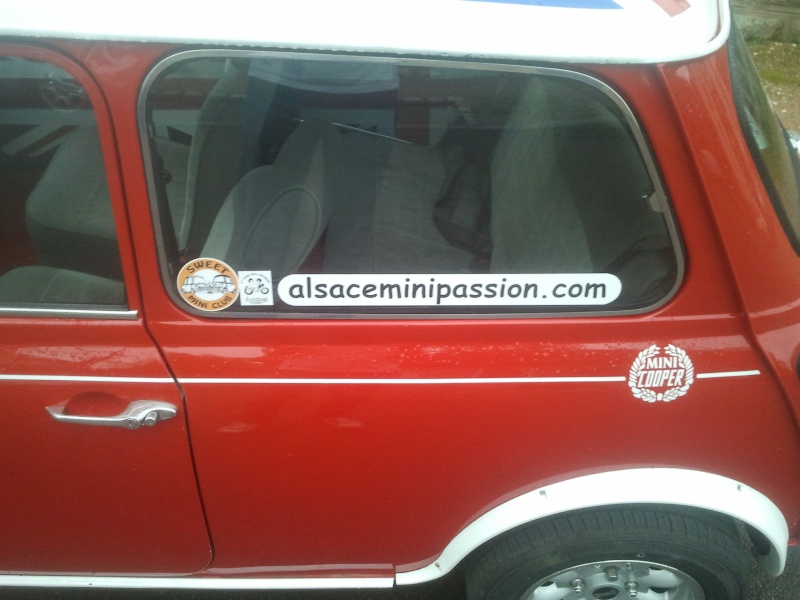 Autocollant de la communauté "alsace mini passion" 2012-012