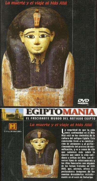CARPETA DE  CARATULAS - EGIPTOMANIA  1410