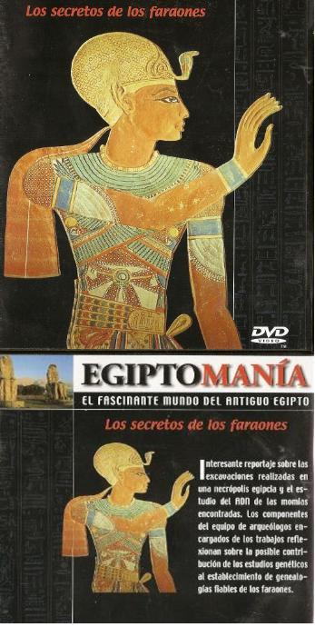 CARPETA DE  CARATULAS - EGIPTOMANIA  910