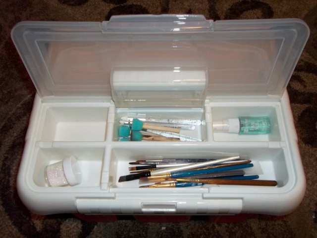 Everything must go! Paints, brushes, accessories, carrying case, practice heads... Case_i10