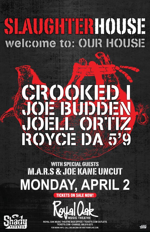 Slaughterhouse tour hits Michigan! 54493212
