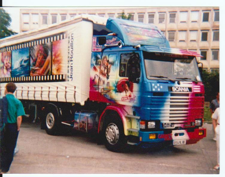 Exposition à Metz en 1985 des camions Rouillon et autres  Metz_112