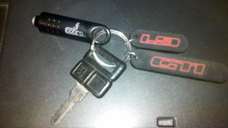 Le trousseau de clef de votre GTI 2012-111